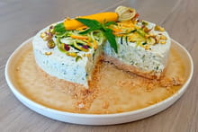 Cheesecake aux courgettes et à la menthe : Etape 4