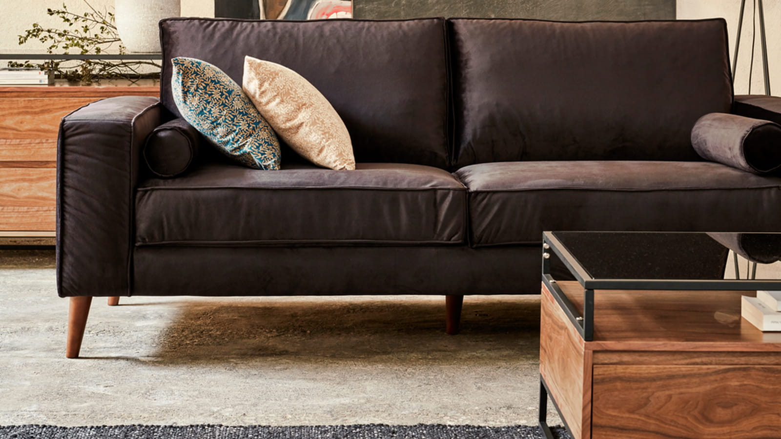 Table basse esprit indus' 