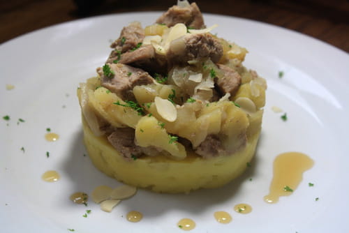 Filet mignon aux pommes et au sirop d'érable