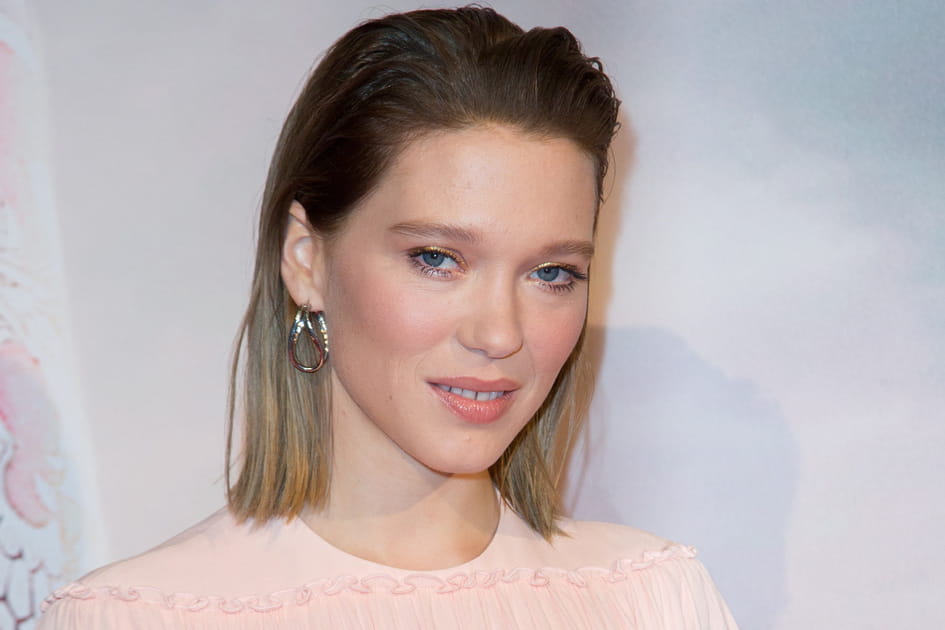 Le carr&eacute; lisse de L&eacute;a Seydoux