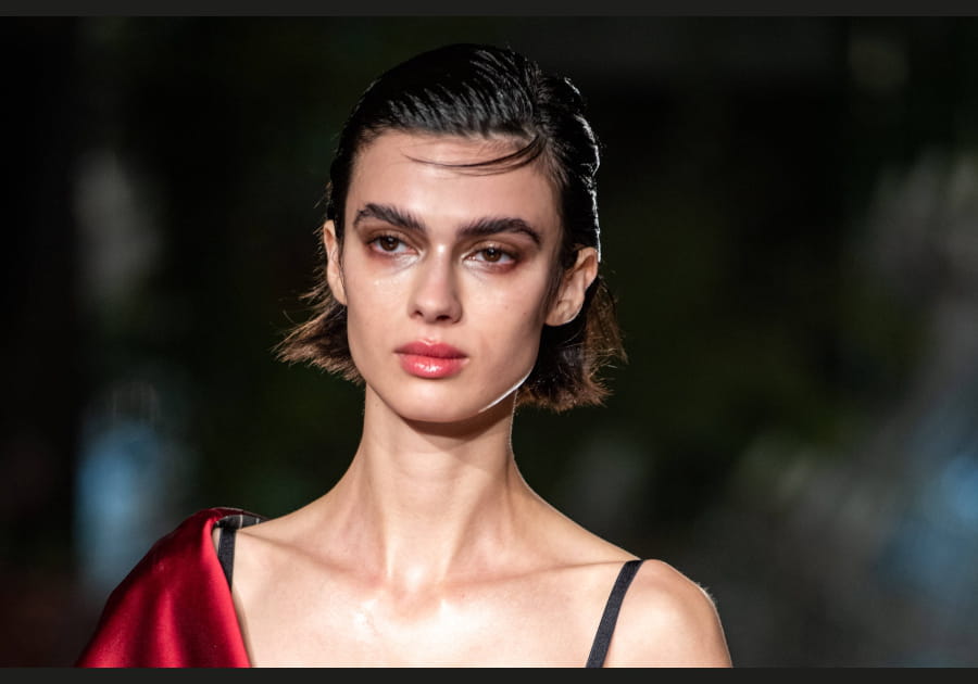 Les l&egrave;vres glossy d'Antonio Marras