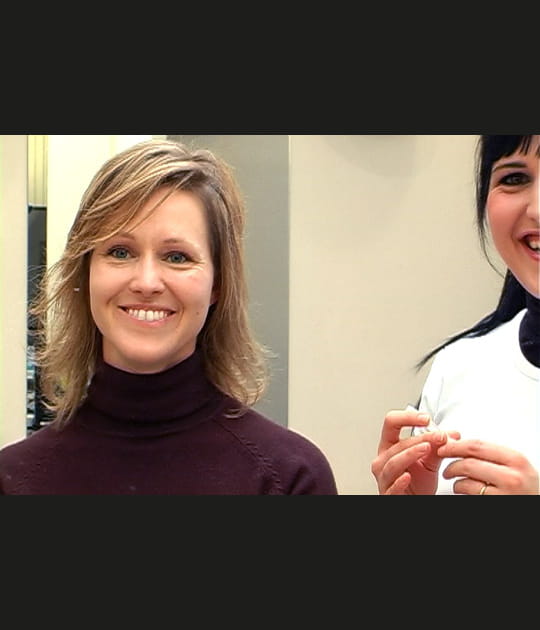 La nouvelle coupe de Carine