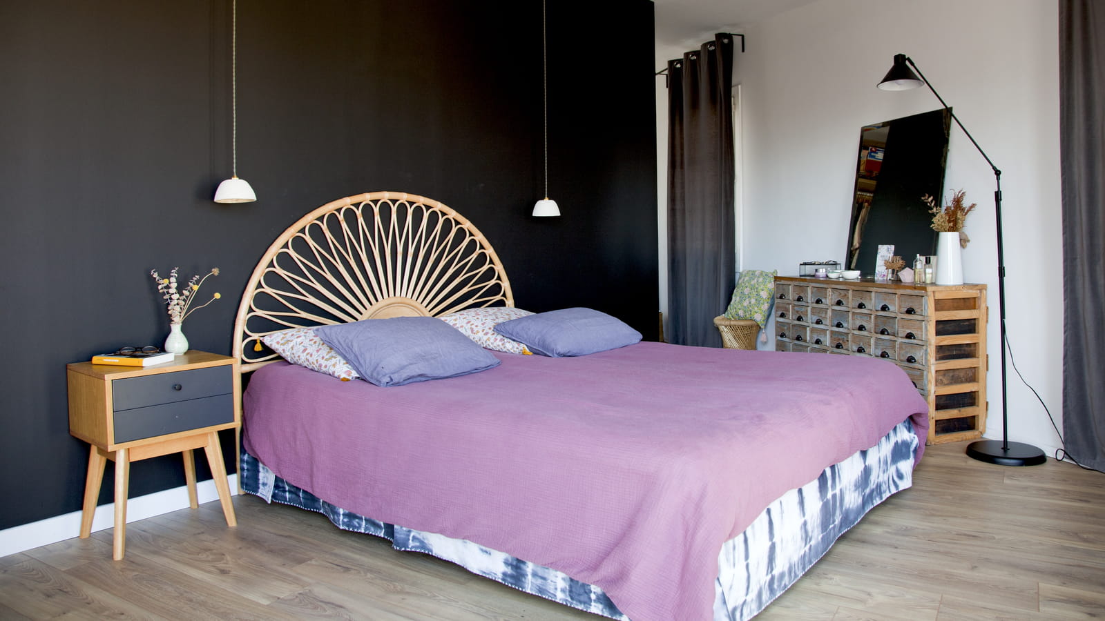 Mur noir 
