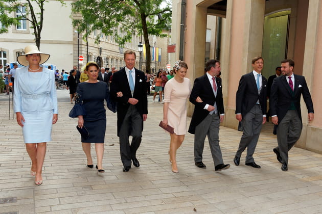 La famille royale du Luxembourg est de sortie