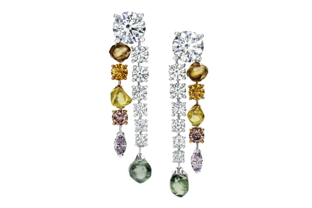 Boucles d'oreilles "Vulcain" de De Beers