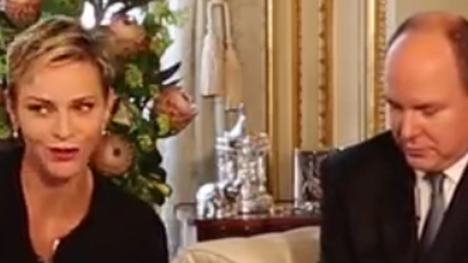 Albert et Charlene de Monaco