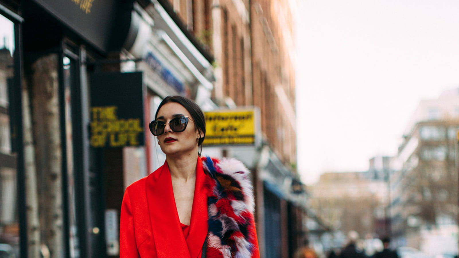 Le total look rouge