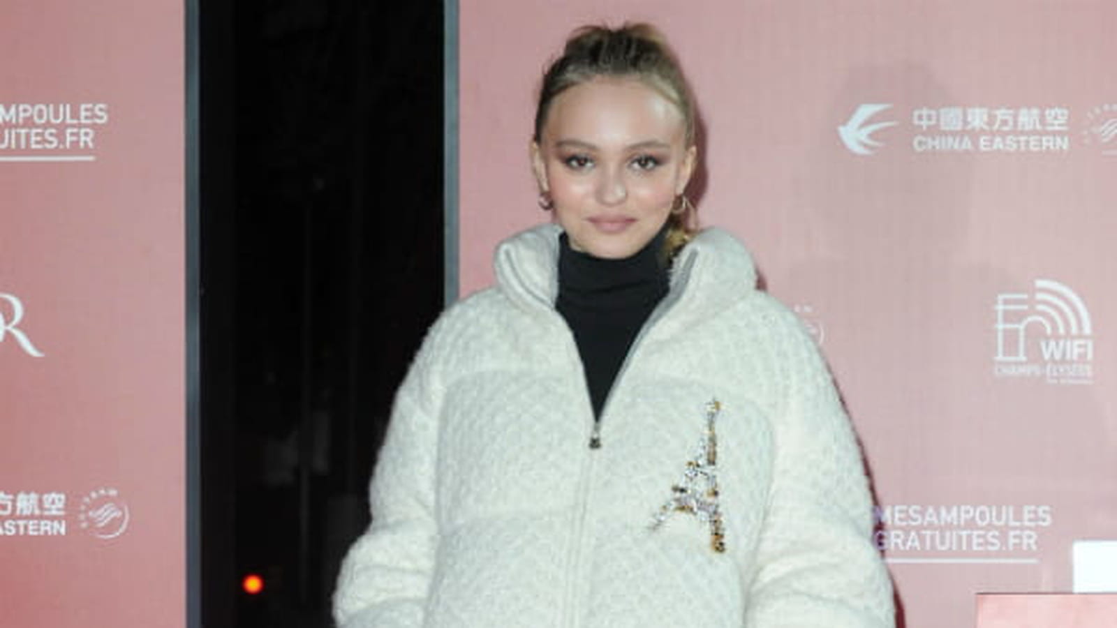 Lily-Rose Depp le 22 novembre 2017
