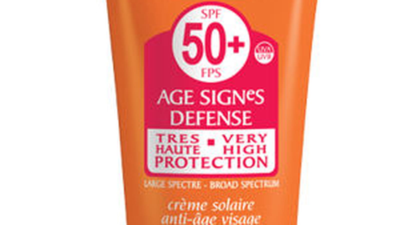 Age signes défense crème solaire anti-âge SPF 50 de Mary Cohr