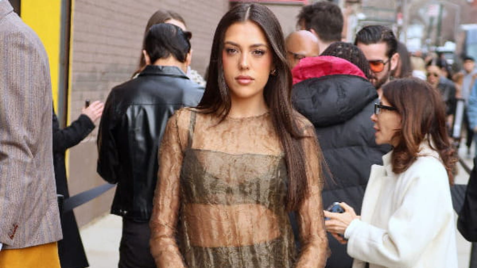 Sistine Stallone le 11 février 2024