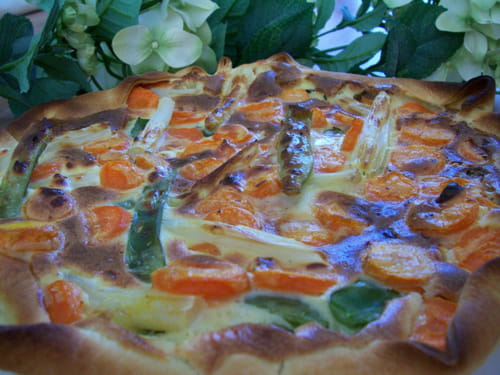 Tarte aux légumes (Tarte salée)