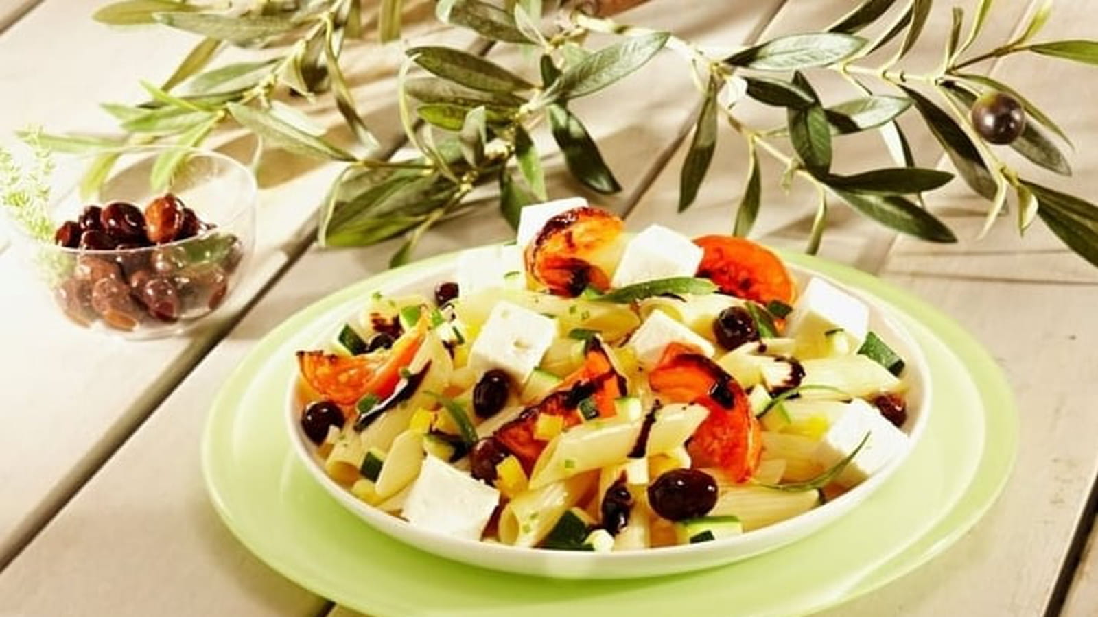 Salade de pâtes à la grecque