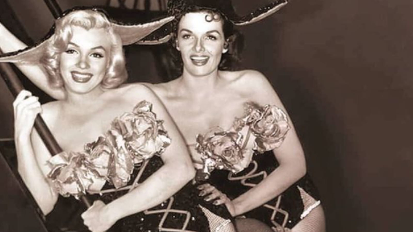 Marilyn Monroe et Jane Russell