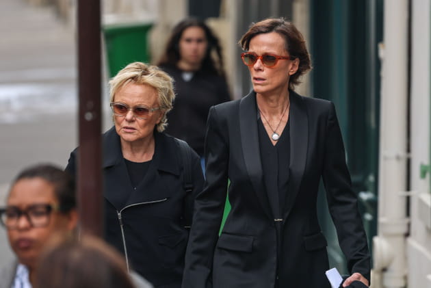 Muriel Robin et Anne Le Nen ont fait leurs adieux aux obsèques de Bernadette Chirac