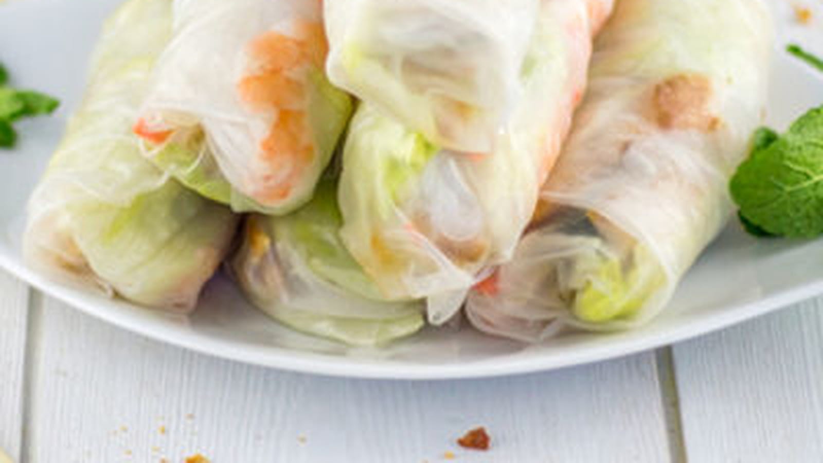 Rouleaux de printemps poulet et crevettes