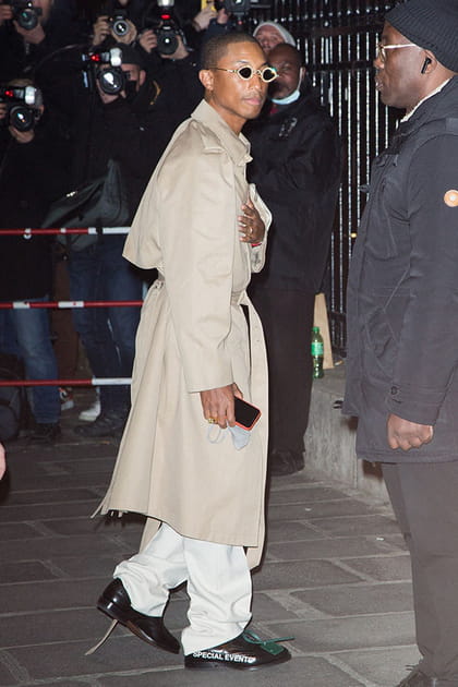Pharell Williams au défilé Off-White