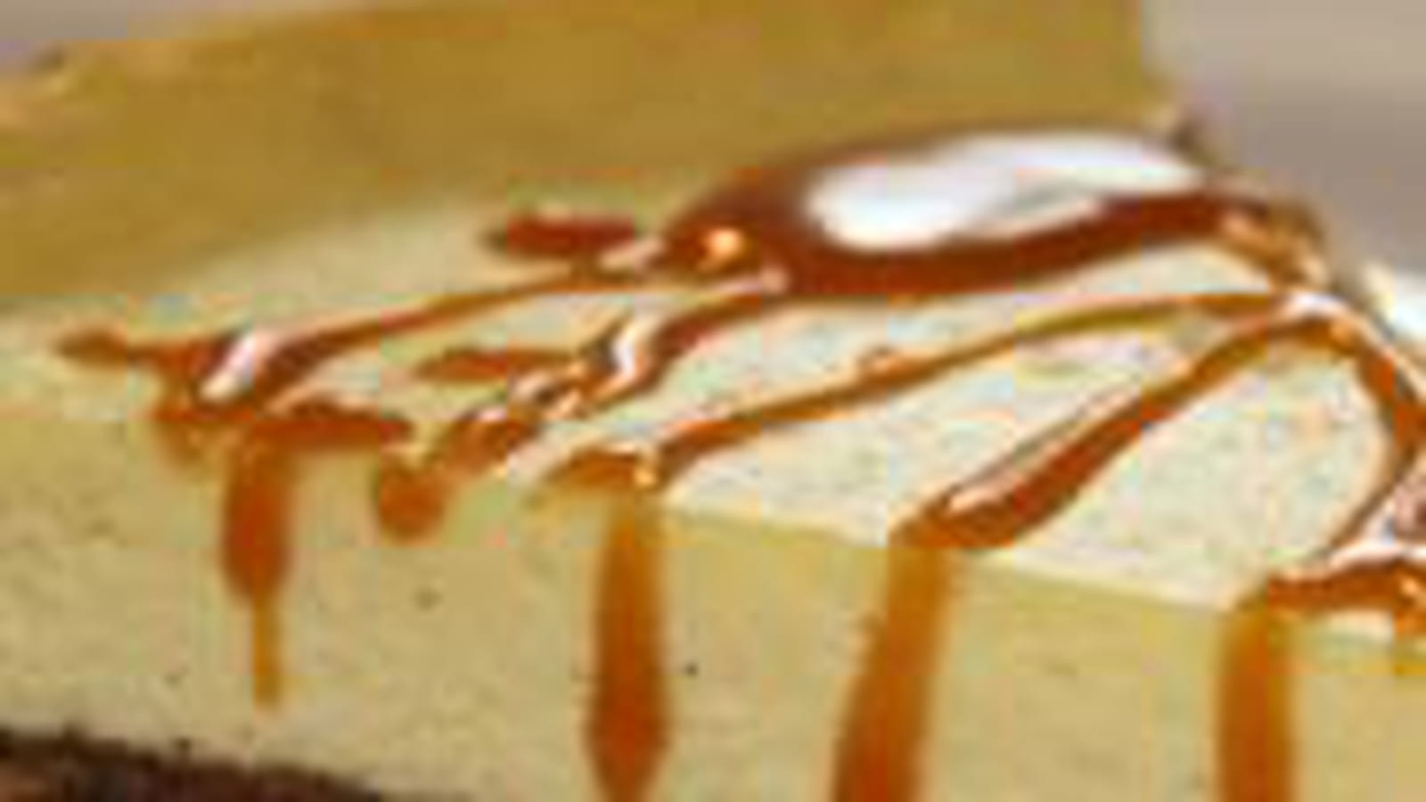 Cheese cake et caramel érable