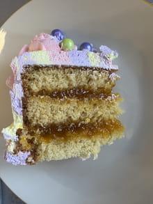 Gâteau d'anniversaire à la mangue : Etape 5