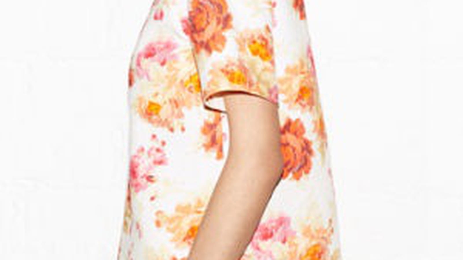 Top jacquard imprimé de Zara