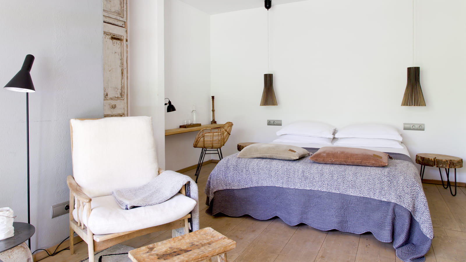 Chambre tendance wabi sabi 