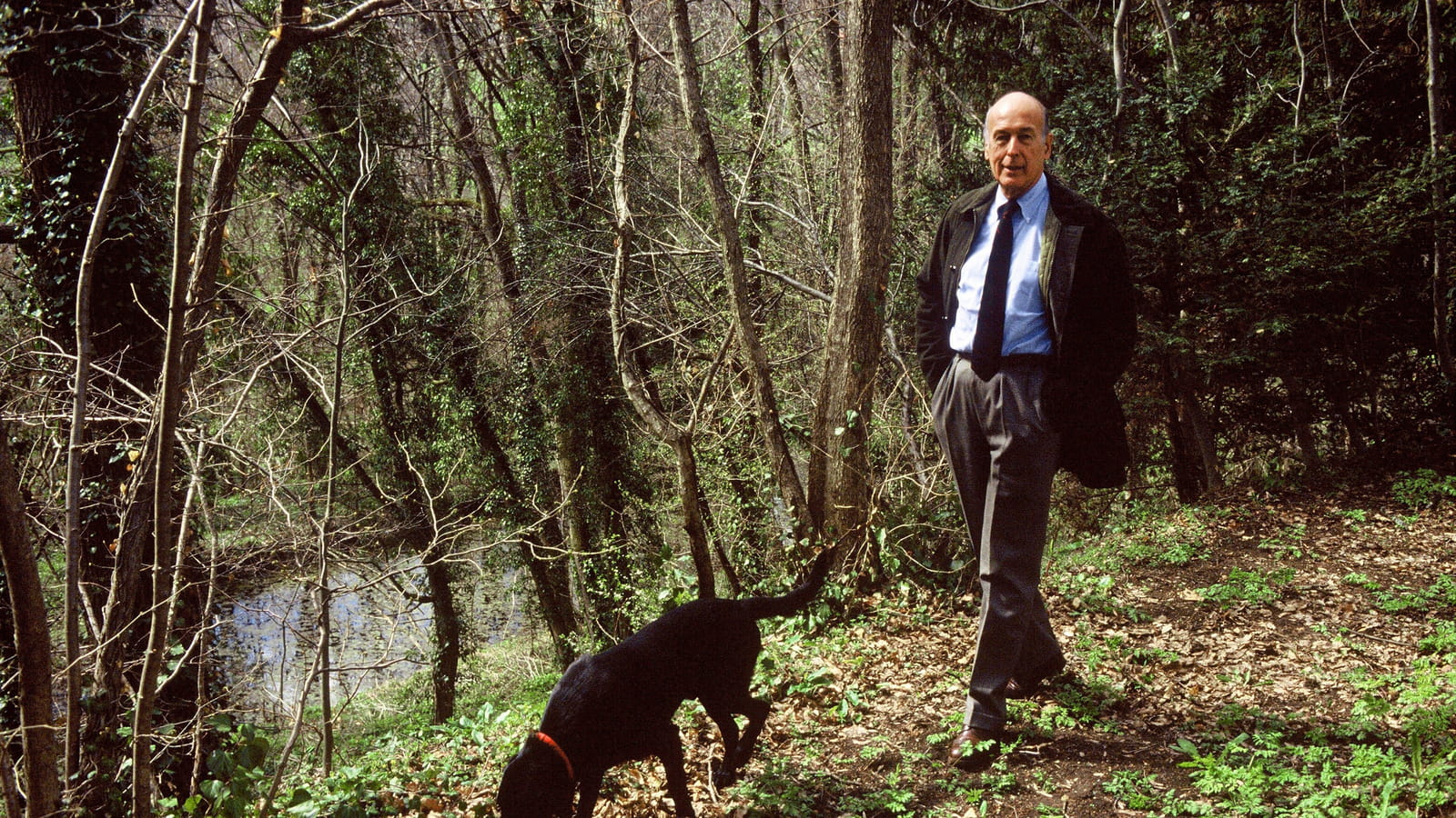 Avec son chien