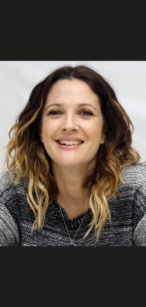Tie and dye : Drew Barrymore