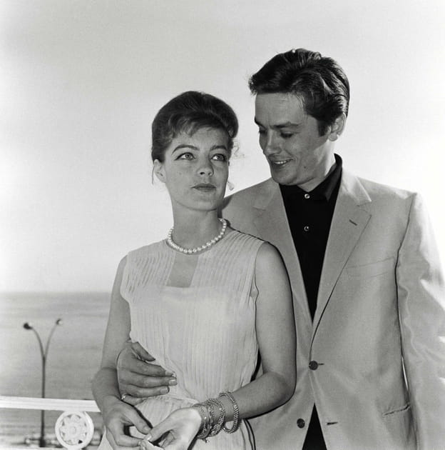 Romy Schneider et Alain Delon