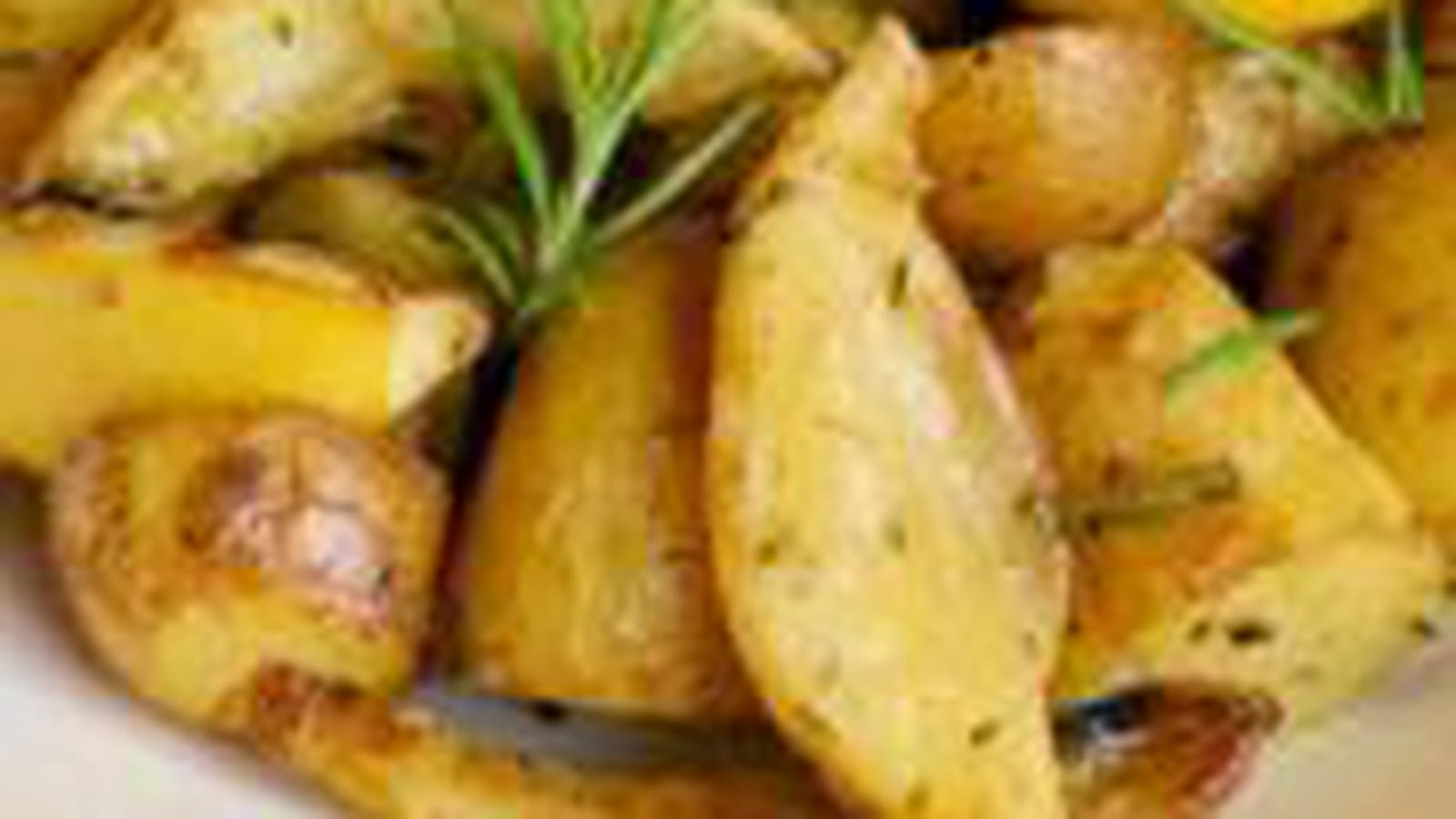 Pommes de terre citron et romarin