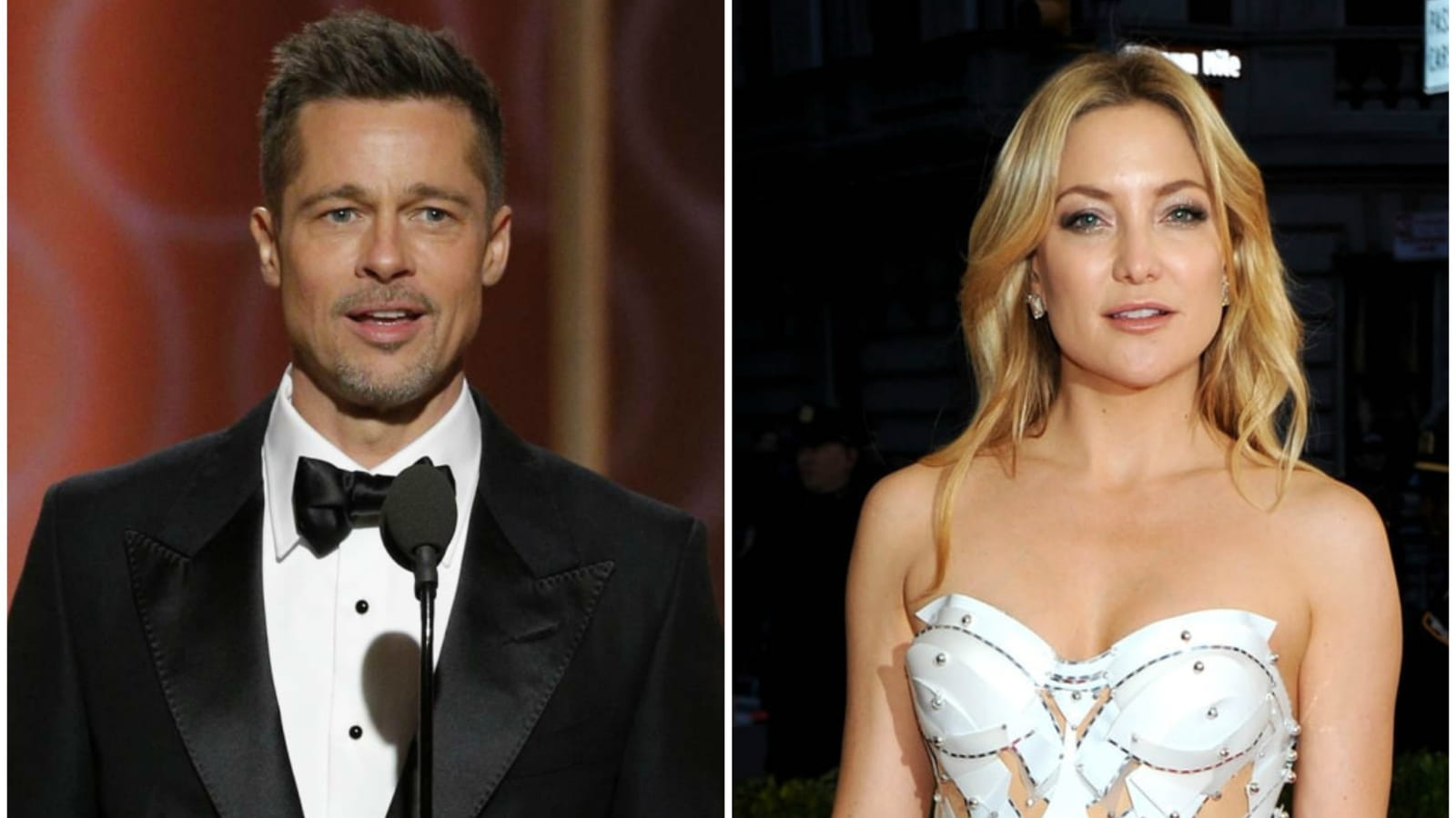 Brad Pitt et Kate Hudson 