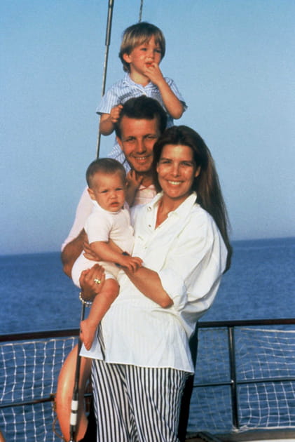 Vacances en famille à Monaco, août 1987