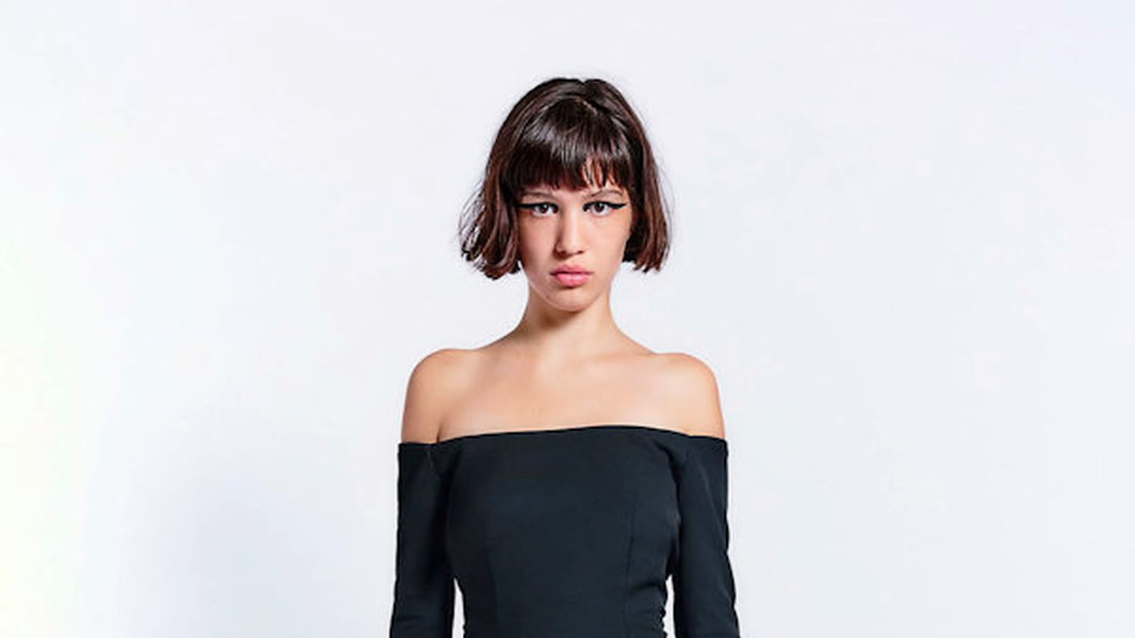 Robe noire Zara