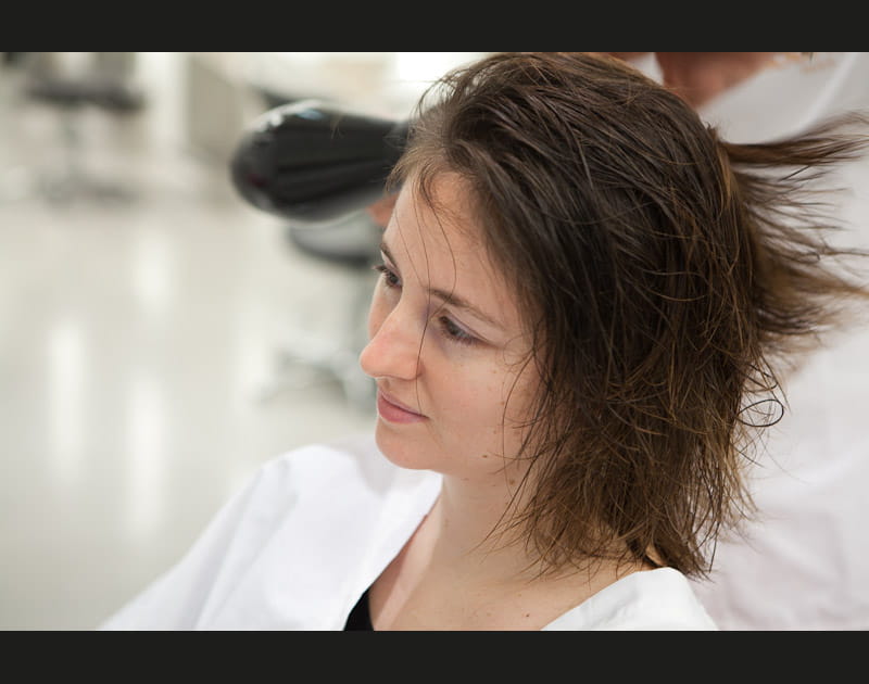 Le s&eacute;chage de la coloration