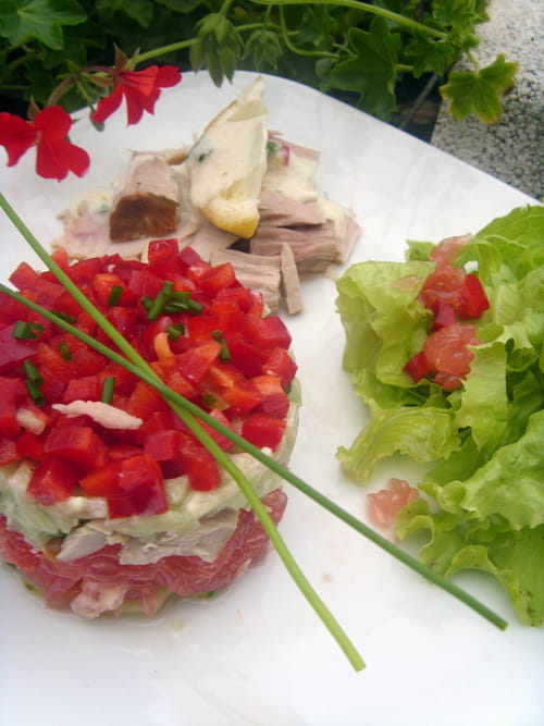 Timbale au thon