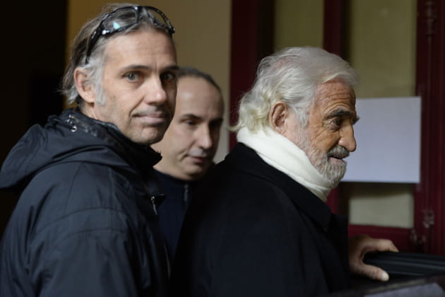 Jean-Paul Belmondo et son fils, Paul