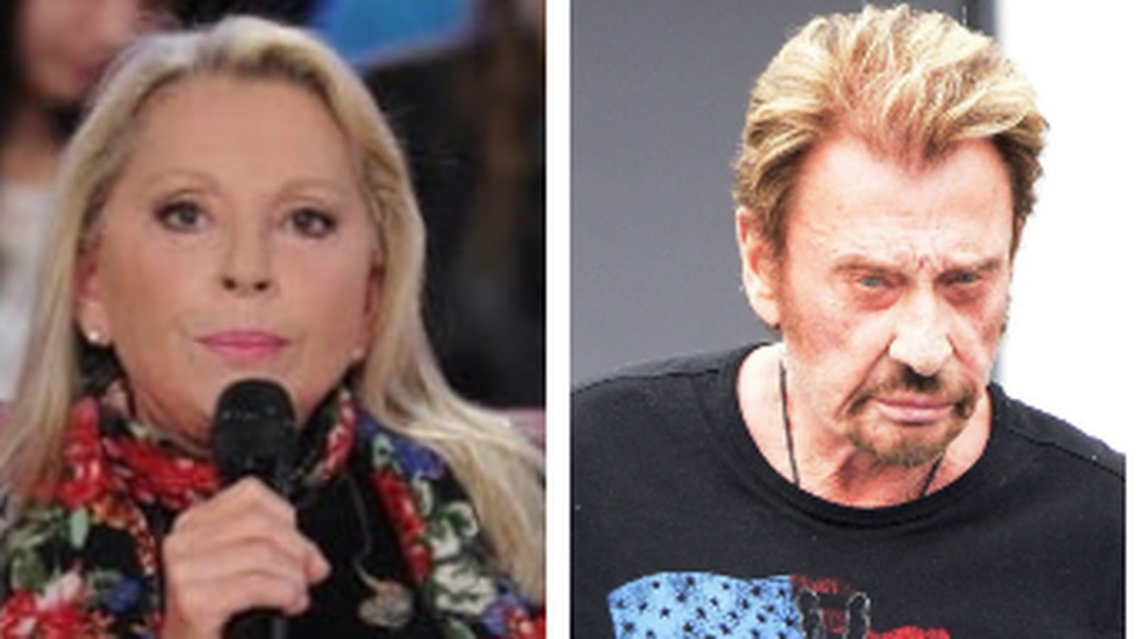 Véronique Sanson et Johnny Hallyday