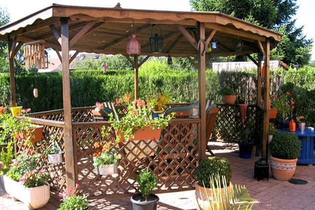 Le charme d'une tonnelle