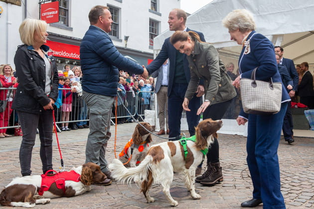 Kate Middleton et le prince William en visite &agrave; Keswick