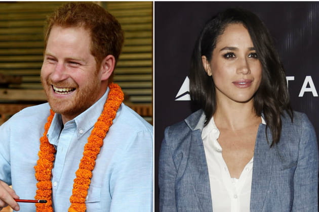Le prince Harry de Galles et Meghan Markle