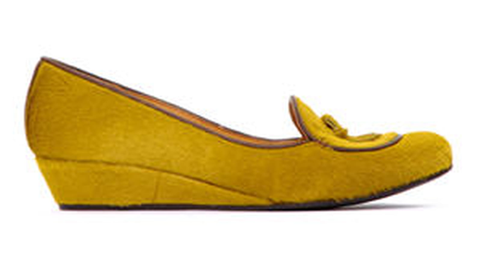 Mocassins moutarde