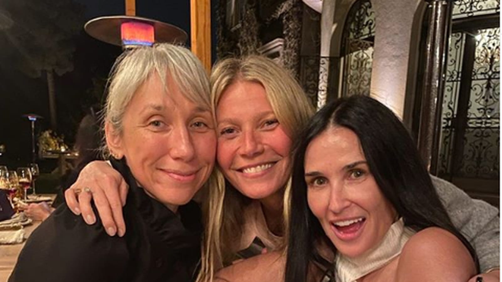 Alexandra Grant, Gwyneth Paltrow et Demi Moore