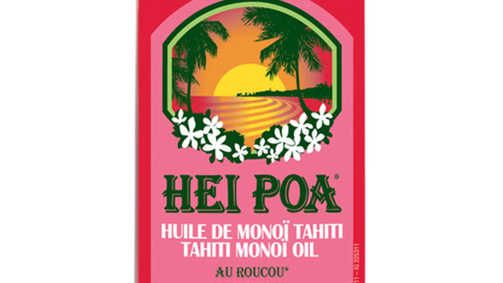 Pur Monoï de Tahiti Roucou de Hei Poa