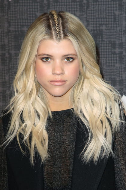 La raie tress&eacute;e de Sofia Richie