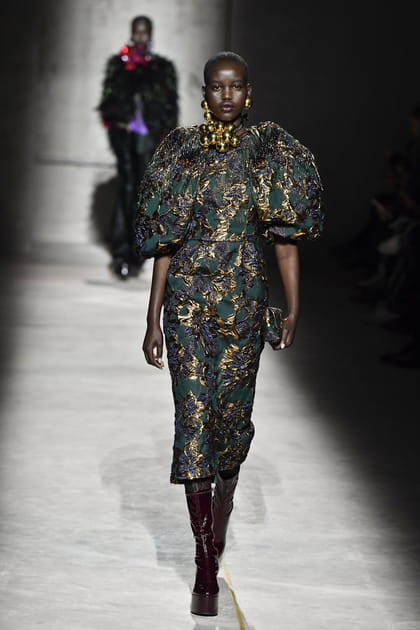 D&eacute;fil&eacute; Dries Van Noten automne-hiver 2020-2021