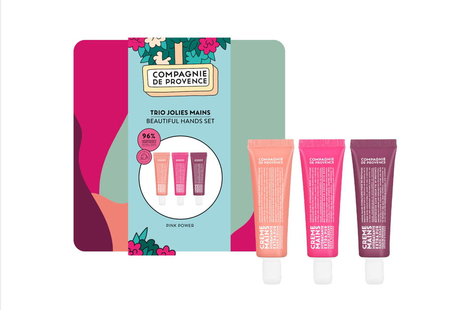 Coffret trio mains Compagnie de Provence