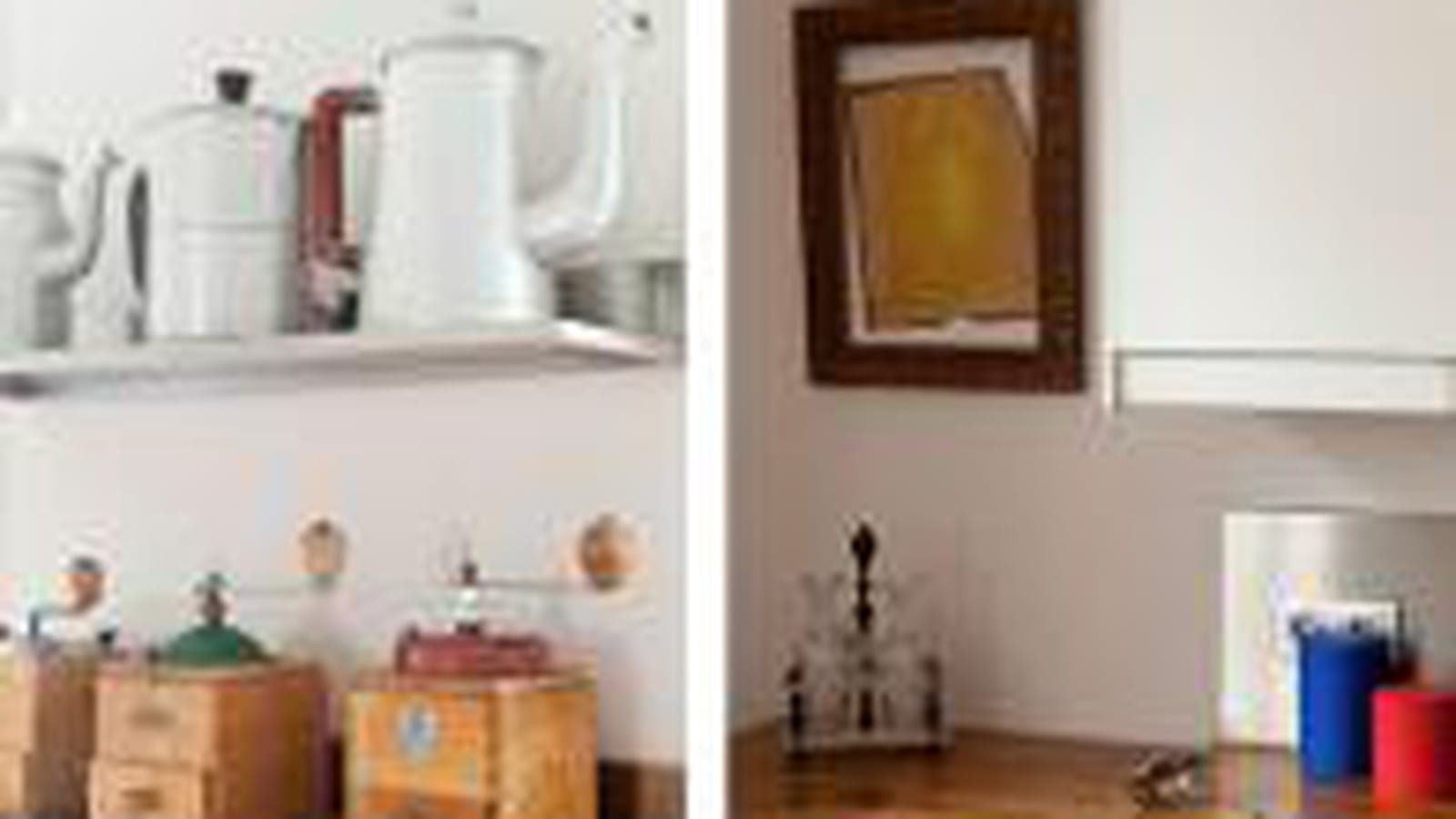 Objets déco en cuisine