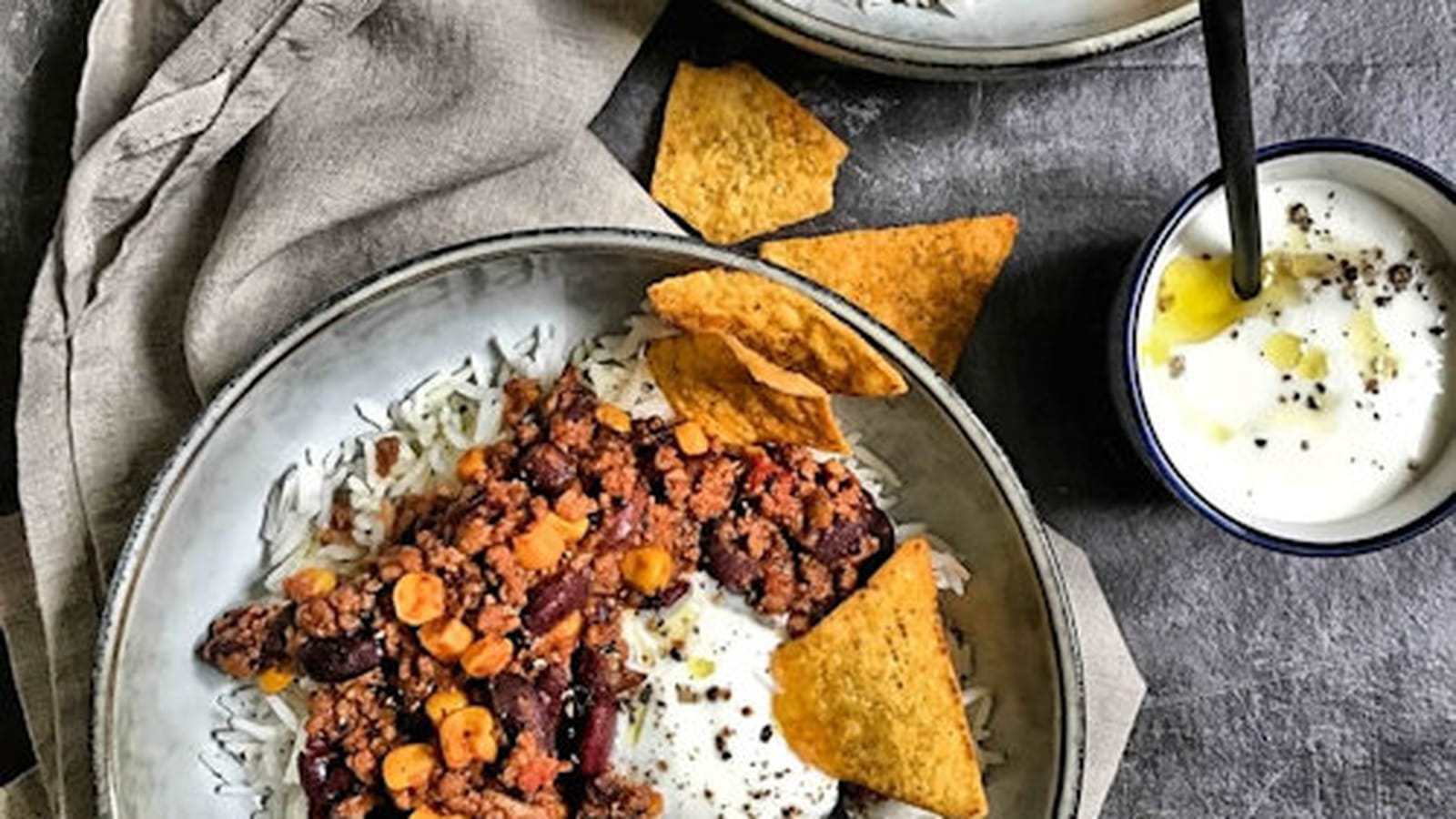 Chili con carne parfumé