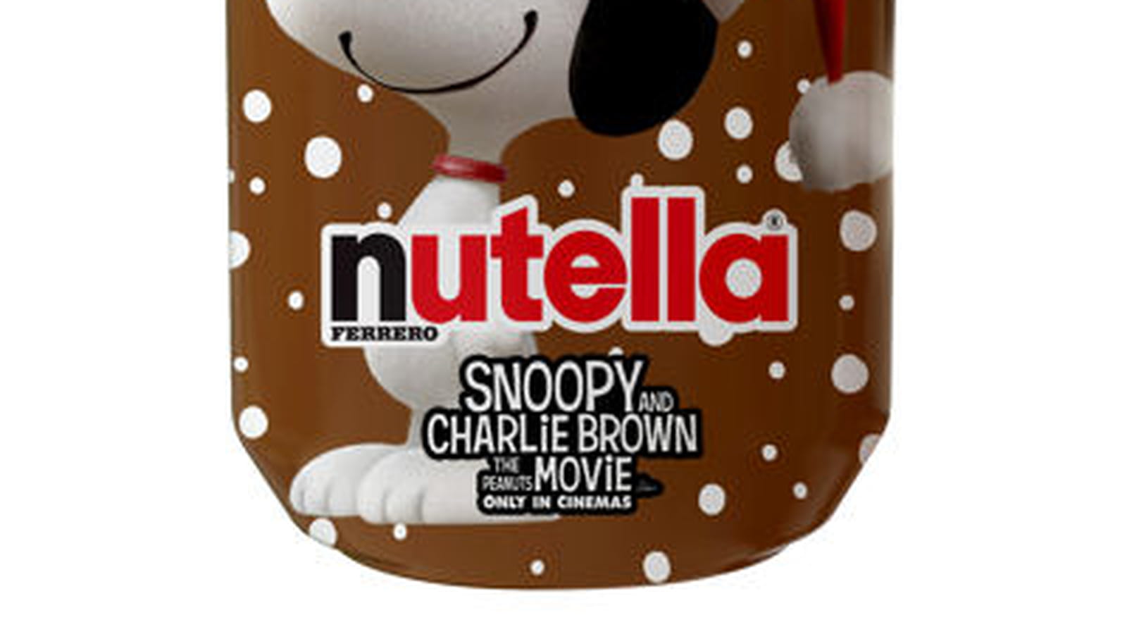 Nutella Snoopy de Nutella Ferrero 