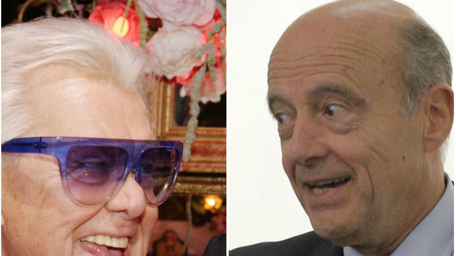 Michou et Alain Juppé