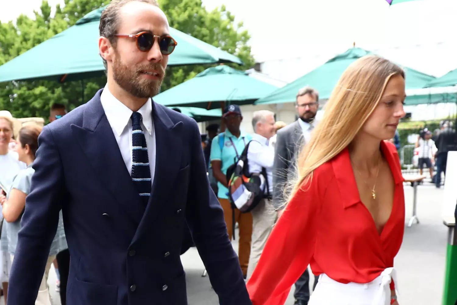 James Middleton et Alizée Thévenet