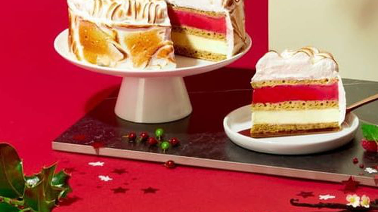Omelette norvégienne et sa mousse glacée